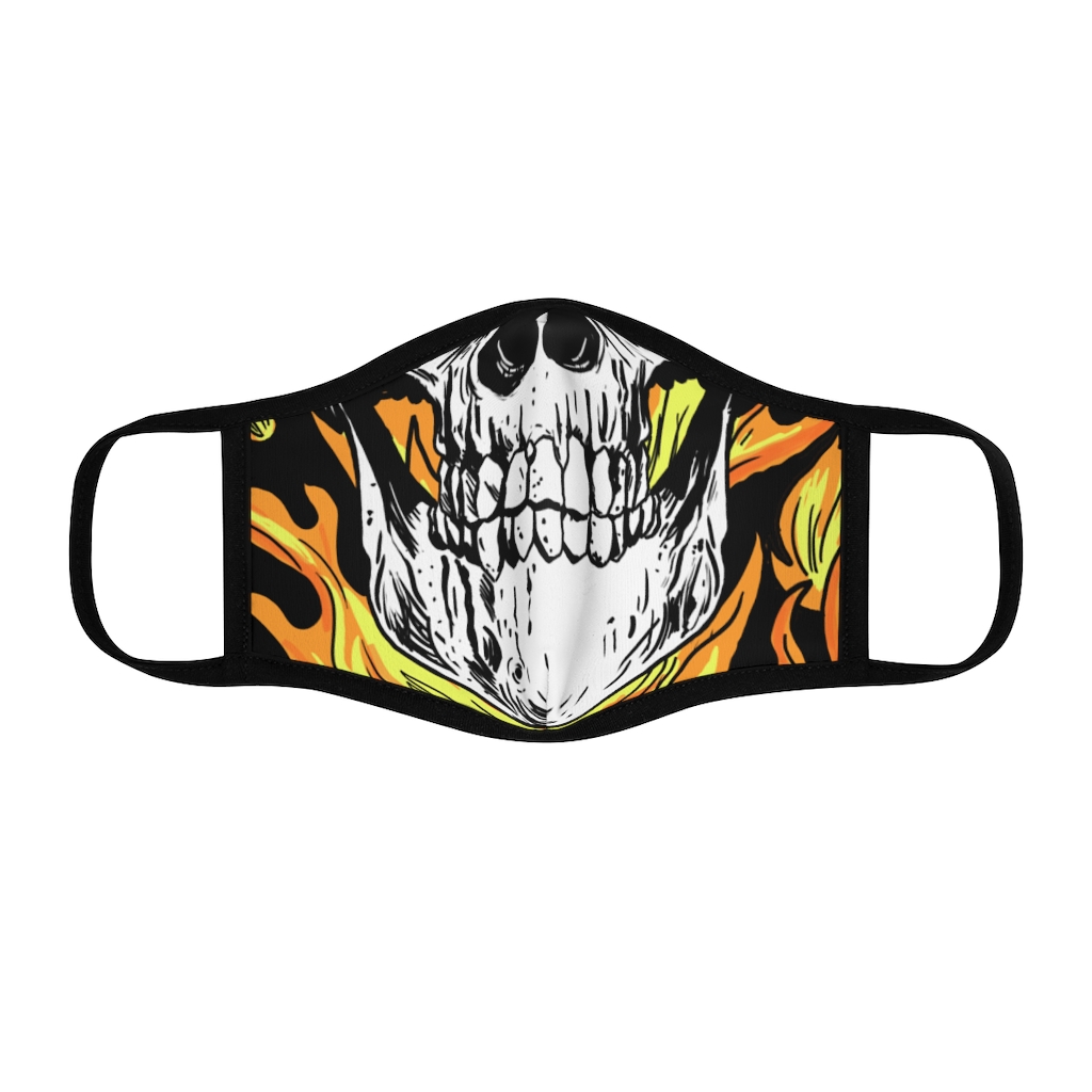 Skull & Fire - Lords Mobile Face Mask - Kai's Shop